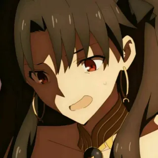 😧 Ishtar Fate/Grand Order Anime, Videojuego, Personaje, Ishtar, Fate, Fate/Grand Order telegram sticker