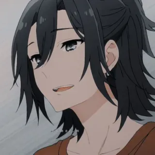 🖤 动漫, 男人, 肖像 telegram sticker