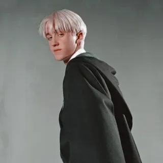 🪐 Draco Malfoy Harry Potter Draco Malfoy, Harry Potter, mago, personagem, Tom Felton telegram sticker