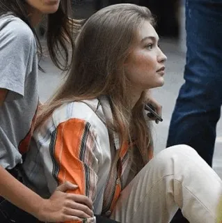 🎗 Gigi Hadid persona, modella, celebrità, donna telegram sticker