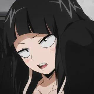 🥱 Kyoka Jiro My Hero Academia Anime, Dibujos animados, Mujer, Manga, Héroe telegram sticker