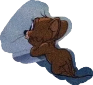 🤥 Jerry Mouse Tom and Jerry Cartone animato, Topo, Animale, Carino, Personaggio telegram sticker