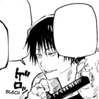 🗞 BLECH Anime, Pistola, Arma, Manga telegram sticker