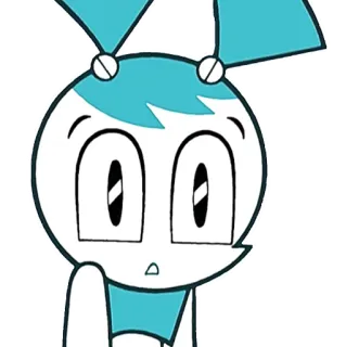 😰 Jenny Wakeman My Life as a Teenage Robot Dessin animé, Robot, Adolescent, Animé, Science-fiction, Nickelodeon telegram sticker