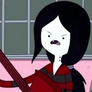 🖤 Marceline Adventure Time cartoon, vampire, Marceline, Adventure Time whatsapp sticker