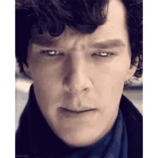 👁 Sherlock Holmes Sherlock sherlock holmes, benedict cumberbatch, sherlock, serie, bbc, detektiv telegram sticker