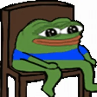 🙂 Pepe the Frog Pepe the Frog, meme, internet meme, frog, cartoon telegram sticker