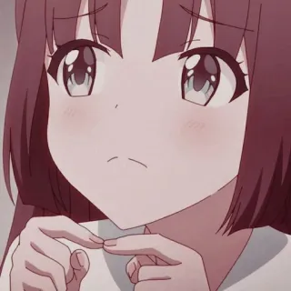 🥺 Anime, Manga, Hoạt hình, Cô gái, Dễ thương, Buồn telegram sticker