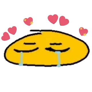 😭 Emoji, Corazones, Llorando, Triste, Amor telegram sticker