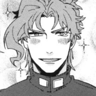 😼 Kakyoin Noriaki JoJo's Bizarre Adventure Anime, Manga, Kakyoin, Le Bizzarre Avventure di JoJo, Ciliegia, Hirohiko Araki telegram sticker