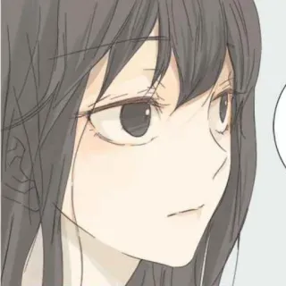 ⛲ Anime, Dibujo animado, Personaje, Mujer, Chica, Retrato telegram sticker