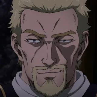 ⚔️ Anime, Sérieux, Viking, Homme, Blond telegram sticker