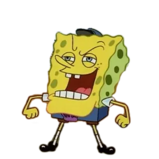 wild spongebov telegram stickers