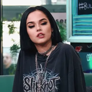 💛 Becky G cantante, músico, celebridad, retrato, mujer, artista whatsapp sticker