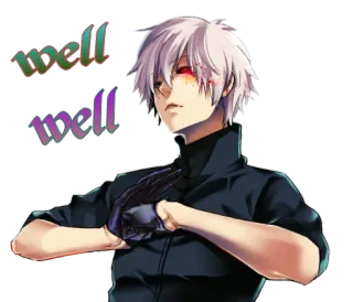 🤜 well well Anime, Manga, Personaje, Vaya vaya telegram sticker