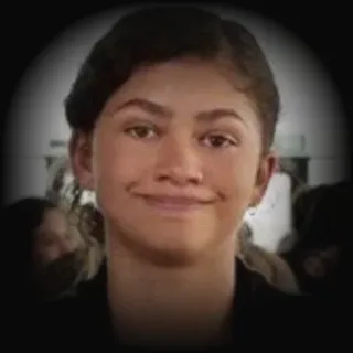 😥 Zendaya zendaya, attrice, celebrità, sorriso telegram sticker