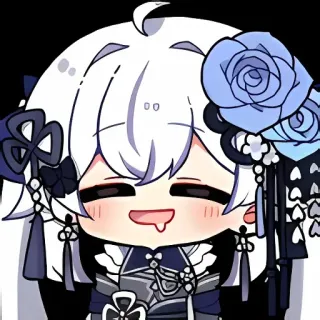 😋 Chibi, Anime, Kawaii, Süß, Mädchen, Cartoon, Figur telegram sticker