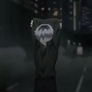 💿 Ken Kaneki Tokyo Ghoul Anime, Tokyo Ghoul, Ken Kaneki, Ghoul, Horror, Manga telegram sticker