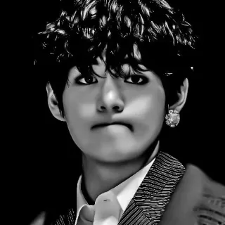 🖇 V Kpop, Idol, Sänger, BTS, Taehyung, V whatsapp sticker