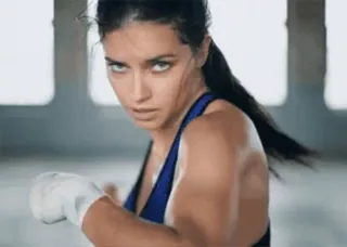 🥊 Quyền anh, Thể thao, Phụ nữ, Thể dục, Bài tập telegram sticker