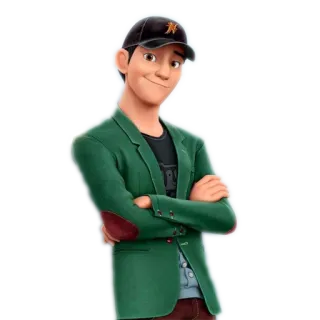 🙏 Hiro Hamada Big Hero 6 Hiro Hamada, Big Hero 6, Disney, Dibujos animados, Animación, Personaje whatsapp sticker