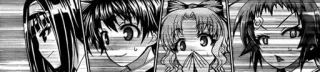 😳 Anime, Manga, Charaktere, Porträt, Monochrom telegram sticker