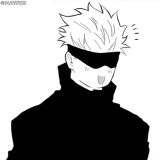 🌐 Gojo Satoru Jujutsu Kaisen Anime, Manga, Gojo, Jujutsu Kaisen, Personnage, Gojo Satoru telegram sticker