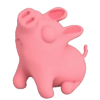 😤 돼지, 동물, 분홍색, 농장, 만화, 귀여운 whatsapp sticker