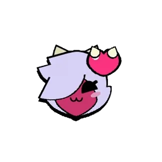 🥰 Colette Colette, Brawl Stars, Sticker, Fanart, Video game whatsapp sticker