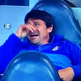 😩 chorando, triste, emocional, homem, lágrimas telegram sticker
