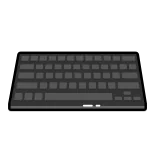 ⌨️ klawiatura, technologia, komputer, urządzenie wejścia telegram sticker