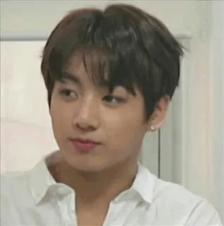 😐 Jungkook kpop, zanger, idol, portret, beroemdheid, koreaans, bts telegram sticker