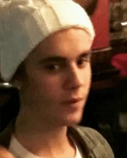😐 Justin Bieber 有名人, 歌手, ティーンアイドル, ポップスター, ジャスティン・ビーバー telegram sticker