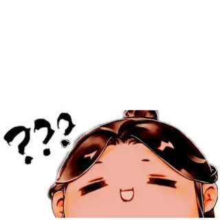 🤓 ??? question, confused, thinking, expression, cartoon telegram sticker