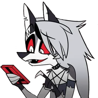 📱 Loona Helluva Boss whatsapp sticker