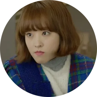 🤢 mujer, chica, retrato, coreana, asiática, femenina, persona, linda telegram sticker