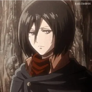 mikasa arckerman @grctrix telegram stickers
