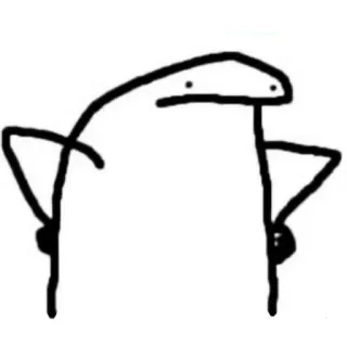 😐 boneco palito, meme, desenho animado, desenho, engraçado, personagem telegram sticker