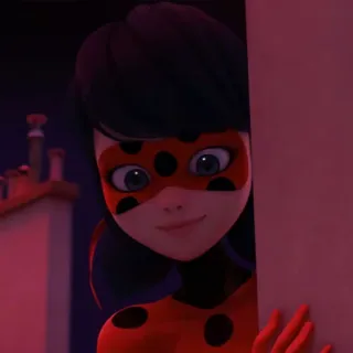 🙂 Ladybug Miraculous: Tales of Ladybug & Cat Noir kepik, Miraculous, Miraculous: Tales of Ladybug & Cat Noir, kartun, superhero, Marinette whatsapp sticker