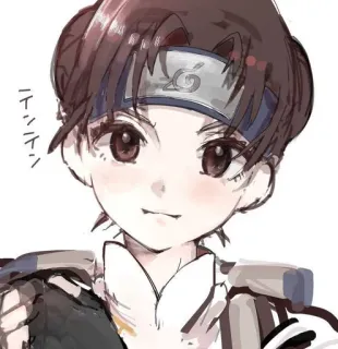 🎋 Tenten Naruto ティンティン 애니메이션, 나루토, 텐텐, 닌자, 팬아트 telegram sticker