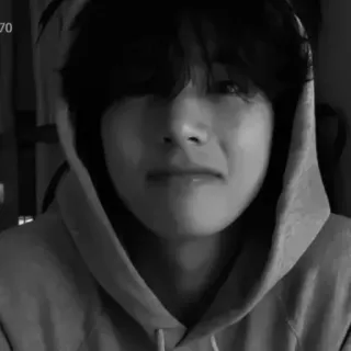 🏐 sad, crying, hoodie, grayscale, emotional, portrait whatsapp sticker