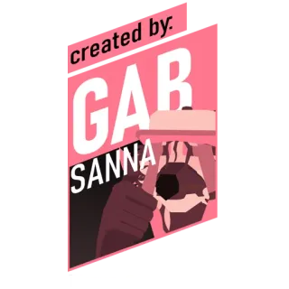 ☝️ created by. Gab Sanna weapon, violence, war, gun, firearm, military, aggression telegram sticker