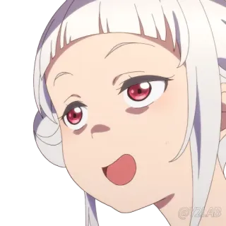 👻 @Y2LAB Аниме, Девушка, Мультфильм, Наклейка whatsapp sticker