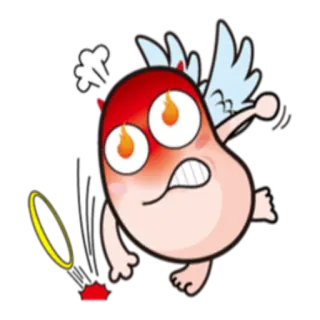 Ангел-Демон Боб @StikerDi telegram stickers