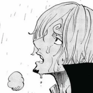 😥 Anime, Manga, Traurig, Weinend, Emotional, Charakter, Illustration telegram sticker