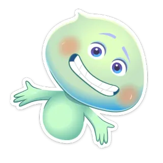😬 Dessin animé, Personnage, Animation, Mignon, Amical telegram sticker