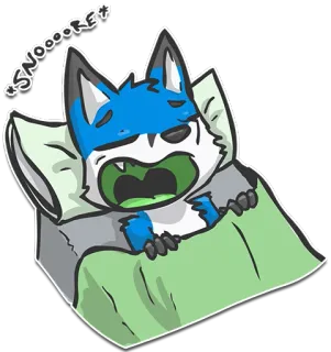 XTheFox telegram stickers