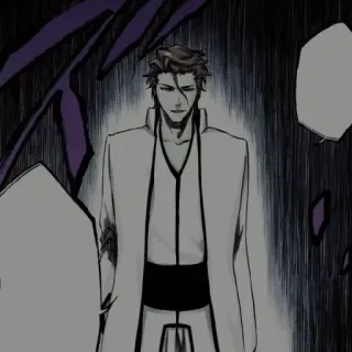 🧬 Sosuke Aizen Bleach Anime, Bleach, Sosuke Aizen, Aizen, Manga, Penjahat telegram sticker