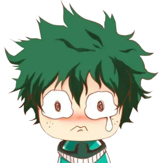 MHA chibi @Alitame72 whatsapp stickers