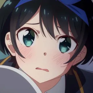 🥺 anime, girl, cartoon, cute, character, woman telegram sticker